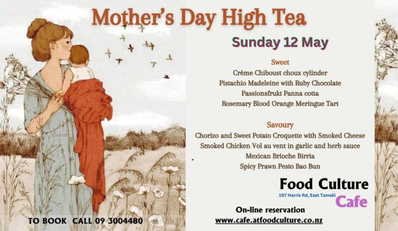 MOTHER'S HIGH TEA | Food Culture Cafe
